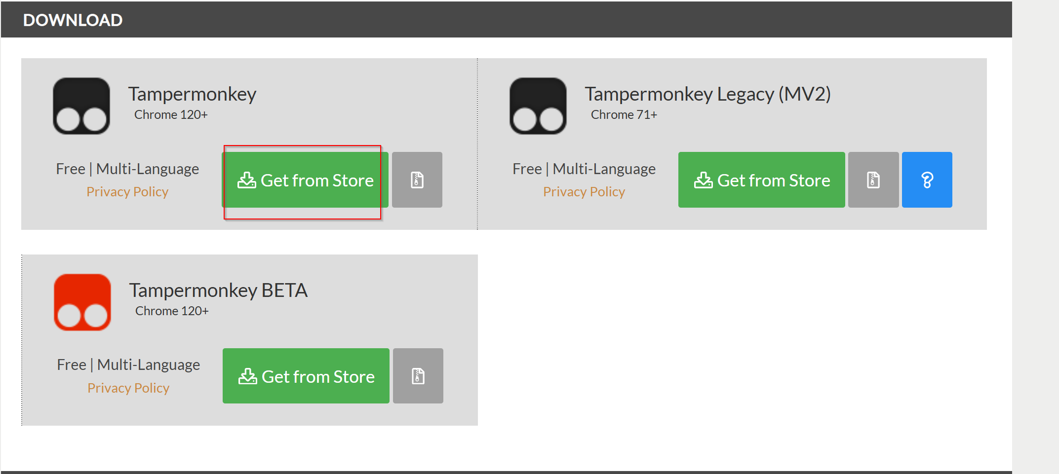 download tampermonkey